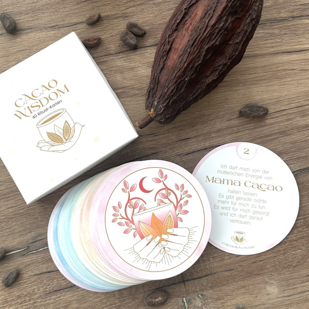 Cacao Orakelkarten als Begleiter für deine Zeremonien und Rituale