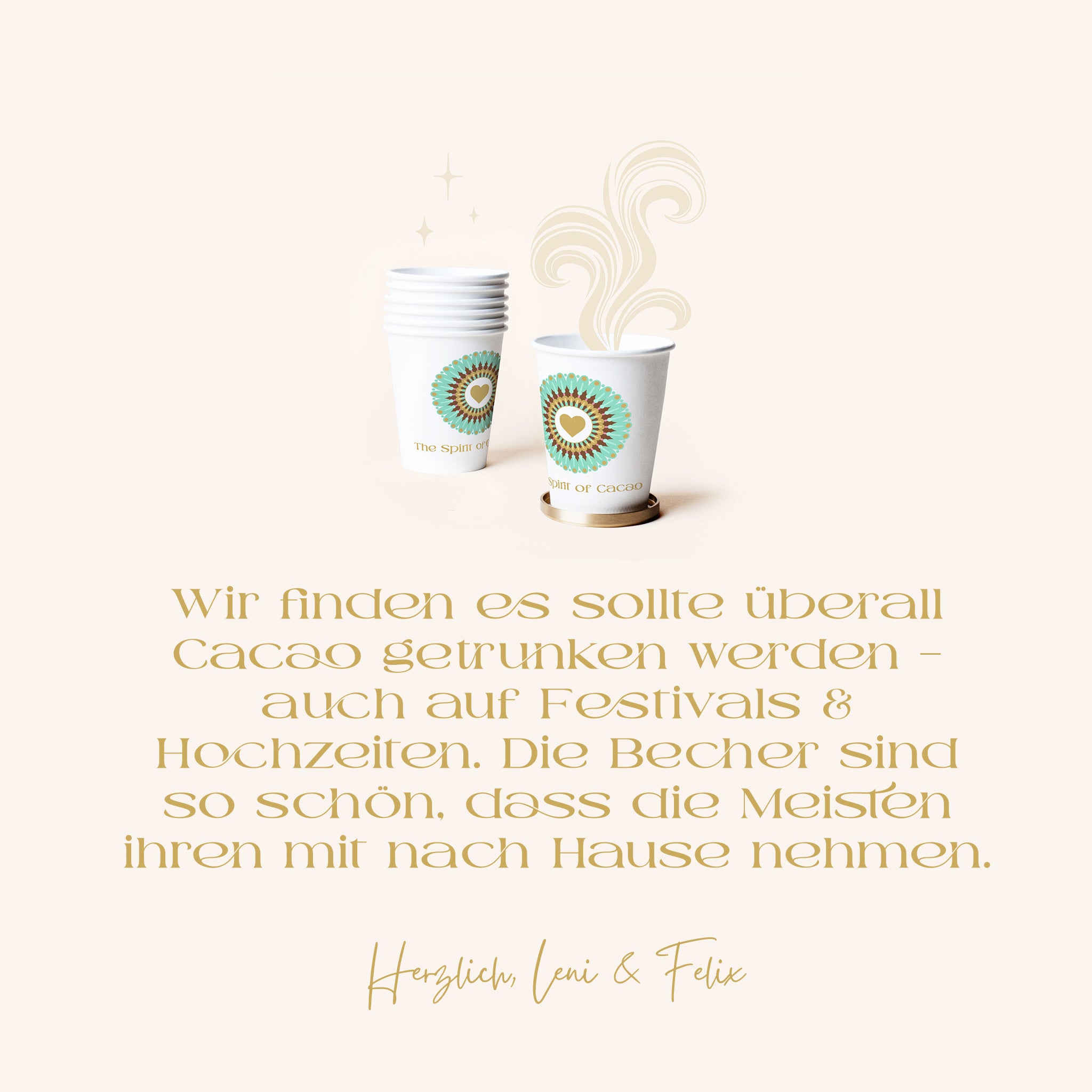 Cacao Becher