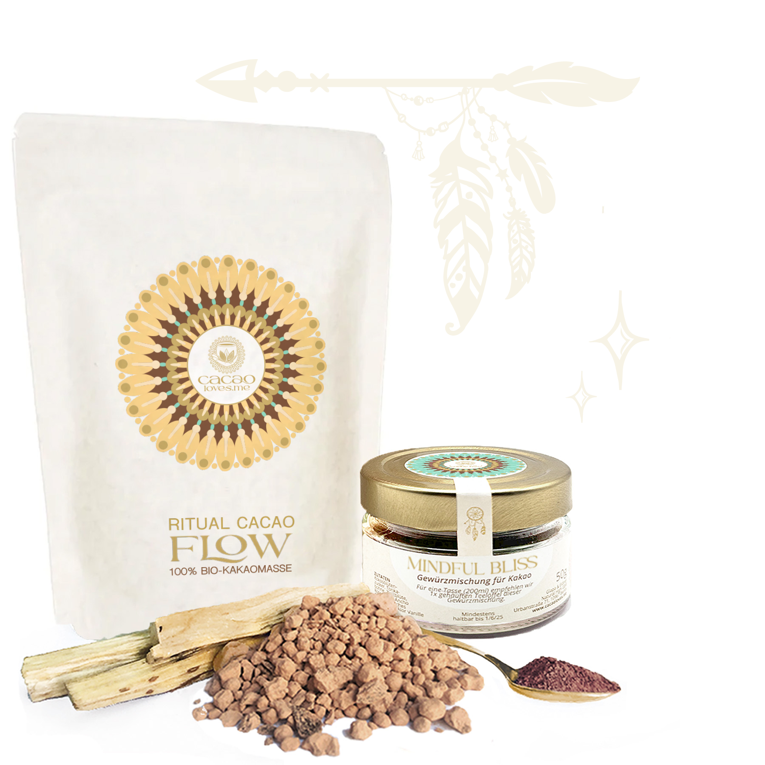 The set for your cacao ritual | Organic & Fair